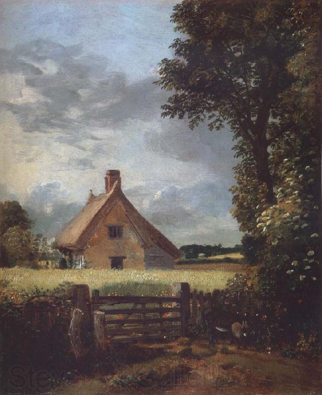 John Constable A cottage in a cornfield Spain oil painting art